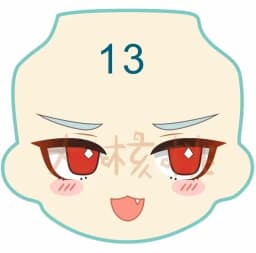 The Doctor Dottore Ob11 Face YMY Doll Handmade Water Sticker Faceplate Anime Cosplay Toy Accessories