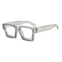Trendy Square Anti Blue Light Reading Glasses Men Women Classic Designer Clear Presbyopic Eyewear Prescription Optical Glasses