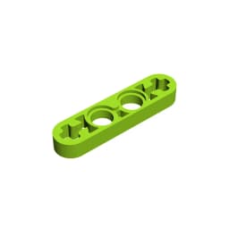 MOC PARTS GDS-690 Technical, Liftarm Thin 1 x 4 - Axle Holes compatible with lego 32449 pieces of children's toys