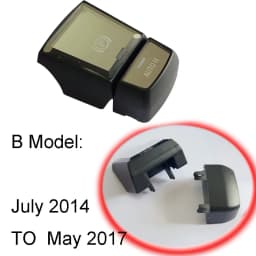 Newest Car Handbrake Parking Brake P AUTO H Button Switch Cover For BMW 5 7 F01 F02 F07 F10 F11 F18 F30 520 523 730 2009-2017