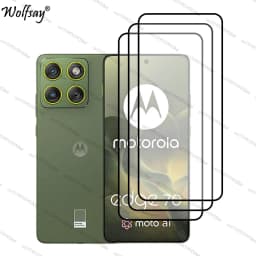 Full Cover Tempered Glass For Motorola Edge 70 Screen Protector Moto Edge 70 Camera Lens Protector Glass For Moto Edge 70 Glass