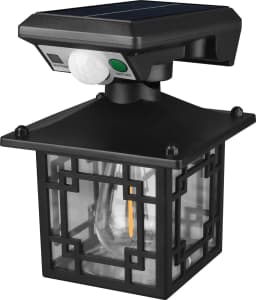 Motion Sensor Garden Street Solar Lamp IP65 Waterproof Garden Security Wall Light LED Outdoor Solar Lamp for Yard Patio Pathway