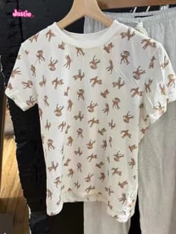 Deer Print Cute Three Button Home Sports Shorts Elastic Waist Chic Women Summer Shorts Fashion Casual Sleepwear Trouser Y2K 2024