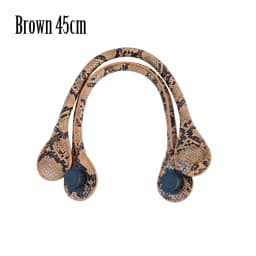 TANQU Long Short Faux Snakeskin Snake Skin Handle for Obag PU Leather Straps for O BAG Standard Mini Ochic O Chic Accessoires