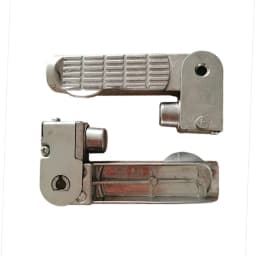 Fold Pedal For Citycoco Electric Scooter E-Bike Motorcycle Tricycle Alloy Foot Rest Scooter Motorbike Fold Pedal Foot-Peg