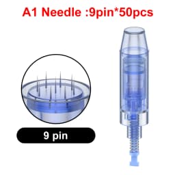 50/100pcs Per Pack A1 Derma Pen Needle Cartridges 9/12/24/36/42/R-nano Dermapen Replacement Tip