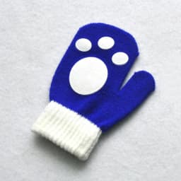 Baby Gloves For 1-4Y Children Winter Warm Patchwork Knitted Mittens Kindergarten Student Full Finger Gloves Knitting Kids Gloves