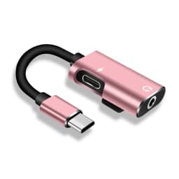 Type C To 3.5mm Jack Adapter For Xiaomi Huawei Analog Signal Phone Audio Splitter Headphone Charger Usb-C Not For iPhone Samsung