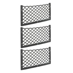 1/2/3pcs Car Mesh Bag Holder Car Storage Mesh Bag with Frame Car Mesh Storage Bag