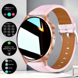 New Round 1.52" Extra-Large Screen Smartwatch Wireless Call Men Women With More Sports Modes Calculator Smart Watches Business
