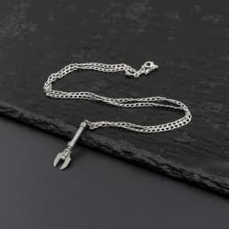 TXQSABER Mini Lightsaber Necklace Pendant for Obi Wan Kenobi Luke Skywalker Parts Display Saber Sword Metal Keychain Accessories