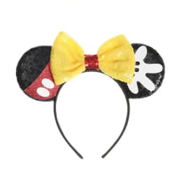Anime Mouse Ears Headhand Cosplay Kawaii Cartoon Elastic Hair Accessories Party Sequin Bows Hairband Toys Children Adults Gift