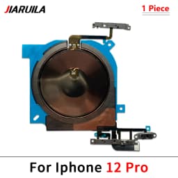 Wireless Charging NFC Chip Coil With Sticker & Power Button & Volume Button Flex Cable For iPhone 15 14 Plus 13 Mini 12 Pro Max