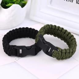 23cm Seven Core Paracord Escape Outdoor Emergency Plaited Rope EDC Camping Survival Saving Bracelet Tools Climbing Rope Cord