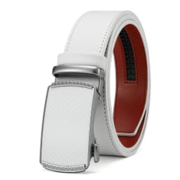 Men's Leather Belts Automatic Buckle Belt Famous Designer Brand Luxury Leather Metal Buckle Cowskin Belts for Jeans Men