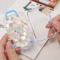 7x5cm Transparent Mini Suitcase Trolley Luggage Candy Packaging Box Handbag Model Earrings Necklace Ring Gift Display Box 1Pcs