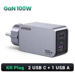 UGREEN 100W GaN Charger USB C Charger QC4.0 3.0 Quick Charge For Macbook Laptop Tablet PD Fast Charger For iPhone 18 17 16 Pro