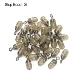 30PCS Fishing Swivel Stop Beads For Carp Quick Change Spinner Swivel Match Feeder Coarse Fishing Tackle Accessories