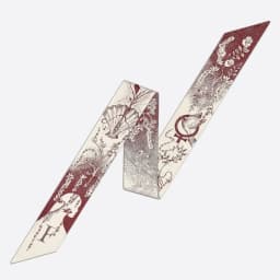 26 Letters Tarot Constellation Bag Scarf Twill Silk Scarves Women New Neckerchief Hair Headbands