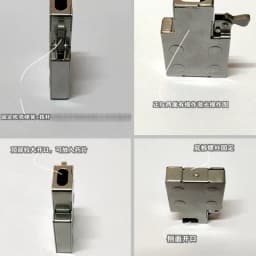 EDC Stainless Steel Insert Portable Candy Chewing Gun Medicine Box Storage Multifunction EDC Tools