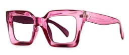 Vintage Oversized Square Anti Blue Light Reading Glasses Women Men Finished Presbyopia Eyeglasses Customized Prescription Glass