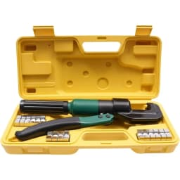 Hydraulic Crimping Plier, Cable Crimper, Crimping Tool with Handle and Oil Return Switch, 6T, 4-70mm², for Aluminium Pipes