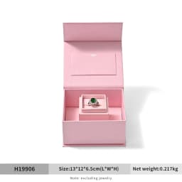 Oirlv Ring Box Ingeniously Designed with a Specialized Slot for Secure Jewelry Placement Boasting a Sophisticated Structure Gift