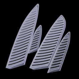 4pcs Transparent Knife Cover Transparent Plastic Kitchen Knife Blade Protector Cover For 3/5/7/8 Inch Knife