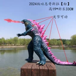 New large size Godzilla Series Anime Action Figure Destoroyah VS Monsters Collection Dolls Ornaments Kid Toys Festival Gift