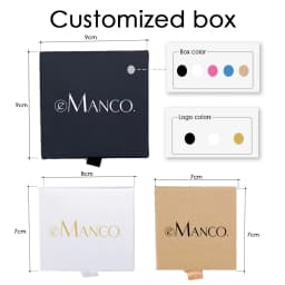 EMANCO (Customized Logo Box) 1.7CM Gift Box for Amazon Support Wholesale and Direct Shipping Contact Seller Factory Direct