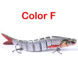 1PCS Multi Jointed Swimbait 13.5cm 19g Sinking Wobbler Fishing Lure Artificial Hard Bait Crankbait Bass Pike Fishing Tackle