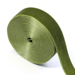6-38mm 5-10yards Olive Green Single Face Velvet Ribbon Party Decoration Handmade Gift Wrapping Hair Bowknot DIY Christmas Ribbon