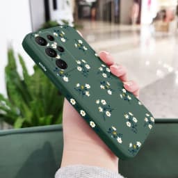 Nice Flowers Phone Case For Samsung Galaxy S25 FE S24 S23 S22 S21 S20 S10 Ultra Plus Note 20 Ultra 10 9 Plus Cover