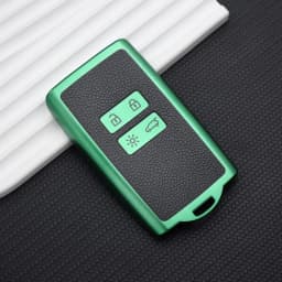 TPU Leather Car Key Cover For Renault Captur Koleos Kadjar Arkana Megane Dacia Duster Sandero Stepway Smart Remote Control Case