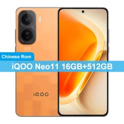 China Version iQOO Neo 11 6.82” AMOLED Scree Snapdragon 8 Elite 100W 7500mAh Battery 50MP+16MP Camera With Multilingual NFC