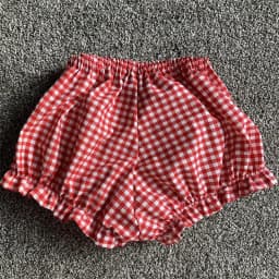 Lamuusaa Shorts y2k Women Clothes Casual Ruffle Trim/Plaid/Solid Color/Duck Print Elastic Waist Pajama Hot Pants 2000s Clothing