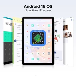 DOOGEE Tab G5 Android 16 Tablet PC 10.1 inch 7500mAh Battery 20GB RAM (3+17) 128GB ROM Widevine L1 Support 4G LTE Tablet Pad PC