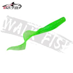 WALK FISH 10Pcs Spinpoler 60MM 80MM Lifelike Fish Lure Bait Worms Artificial Silicone Soft Lure Bass Pike Fish Lure Wobbler