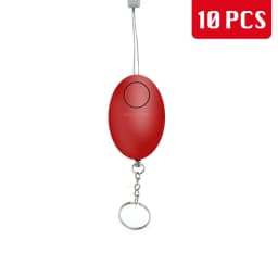 Cheap Self Defense Alarm 120dB Egg Shape Girl Women Protect Security Alert Personal Scream Safety Loud Keychain Emergency Alarm