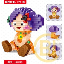 Hero Cartoon Micro Particle Building Blocks Children Assembly Toy Anime Action Figure Boy Girl Kid Gift Cute Toy Building Bricks