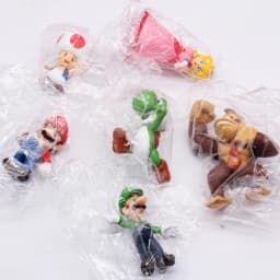 # 6pcs/set Super M Bros PVC Action Figure Toys Dolls Model Set Luigi Yoshi Donkey Kong Mushroom For Kids Birthday Gifts