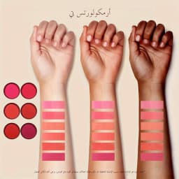 6 Colors Waterproof Matte Blush Palette, Buildable Long-Lasting Coverage, Natural Finish Lightweight & Breathable Face Makeup