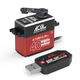 AGFRC A73BHLW V2 40KG 0.10Sec Superb Torque Brushless Waterproof Digital Servo For RC Models