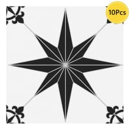 1pc/10pcs Floor Tile Sticker Self Adhesive Floor Sticker Vinyl Non-slip Floor Tile Sticker Wall Sticker Waterproof 20cm X 20cm