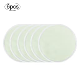 6PCS Eco-friendly Washable Breast Pad Breastfeeding Nipple Pad for Maternity Reusable Nipple Covers Breast Feeding Nursing Pads