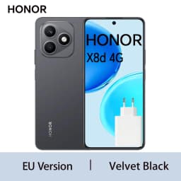 HONOR X8d Smartphone Snapdragon 6s 4G Gen 2 6.77" AMOLED 7000mAh battery 45W super fast charging 108MP high-definition main camera IP65 EU version