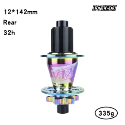 LQLEQI V12 Mountain Bike Flower Drum, 142mm, 135mm, 5 Peilin, 32H/36H, 720 Sounds, HG, 8/9/10/11/12 Speed Wheels Hub Bearing