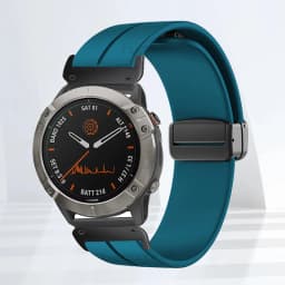 Magnetic Silicone Strap for Garmin watch Fenix 6 6x 7 7x pro 5 5x Plus 3 3HR Quick Fit No Gaps Sports 22mm 26MM Band for Enduro