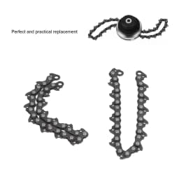 Trimmer Head Coil Chain Perfect Replacement Manganese Steel Wearproof Convenient Brush Cutter Chain Brush Cutter Chain