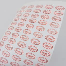 500pcs 10*6mm Oval Shape Universal Destructive Tamper Warranty Sticker
